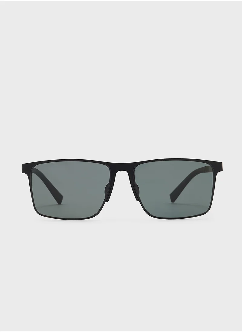 روبرت وود Polarized Lens Wayfarer Sunglasses