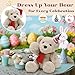 MorisMos Teddy Bear Stuffed Animal 14 Christmas Teddy Bear 2025 with Santa Hat Scarf 180 Joints Posed Plush Toy Soft Stuffed Christmas Toys for Kid Girl Boy Max Decoration Birthday Gift Brown - Image 4