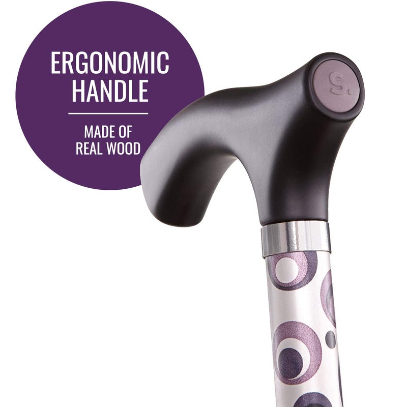 Switch Sticks Walking Cane for Men or Women, Foldable and Adjustable from 32-37 Inches, FSA and HSA Eligible, Storm - Image 3