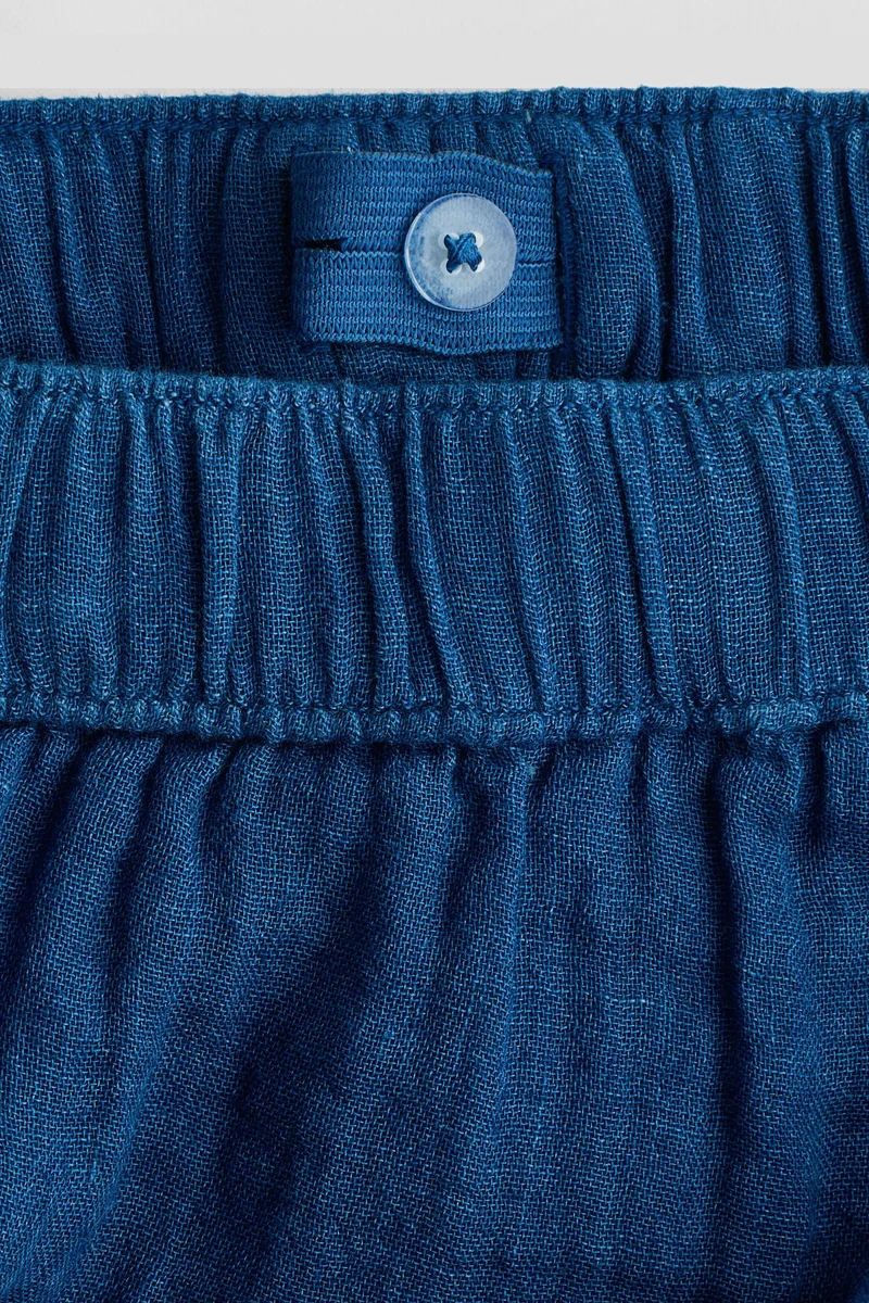 اتش اند ام طقم من الموسلين القطني - قطعتين