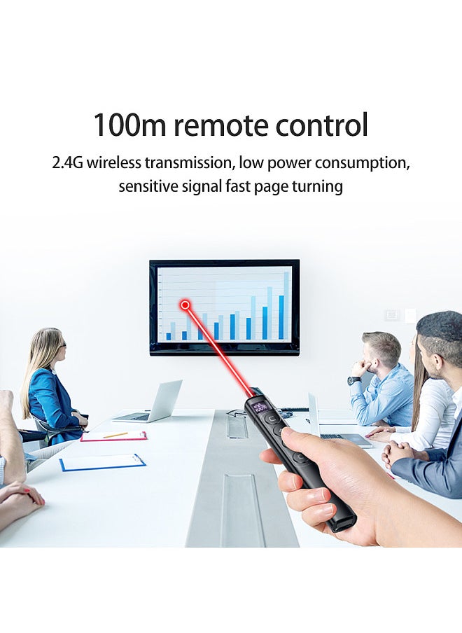 Generic Laser Presentation Pointer 2.4G Wireless Demonstration Remote Control Pen for PowerPoint PPT  - Image 2