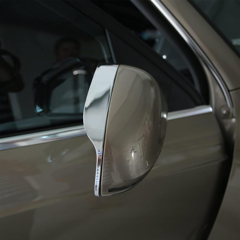 QASULER Door Rearview Mirror Rain Shade for Q3 2012-2016 - Image 5