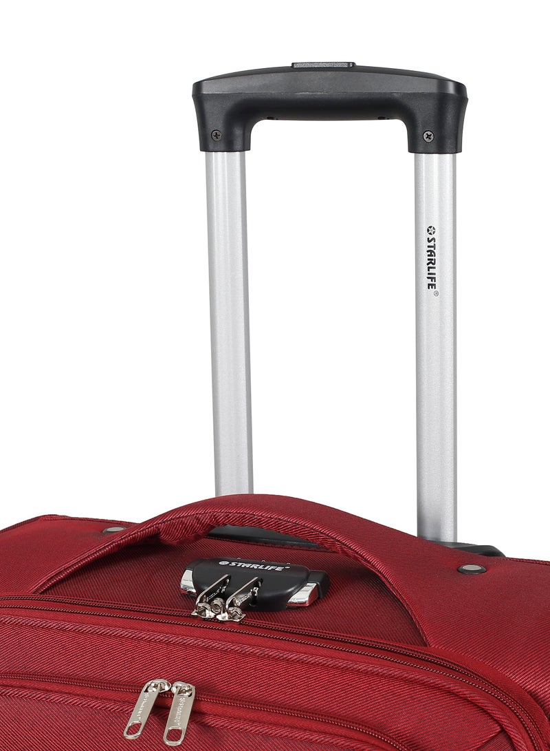 ستار لايف مجموعة حقائب سفر خفيفة الوزن مكونة من 4 قطع مقاس 20/24/28/32 بوصة مع عجلتين دوارتين - Image 2