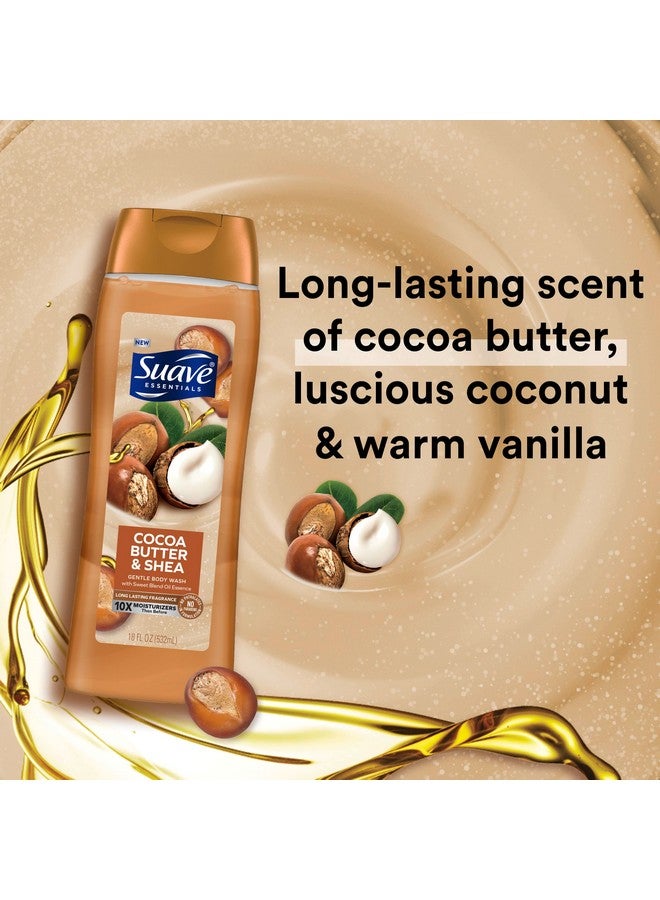 سواف غسول الجسم المرطب من سواف، بزبدة الكاكاو والشيا مع خلاصة فيتامين هـ، خالٍ من البارابين والفثالات، عبوة من 6 قطع، 18 أونصة - Image 2