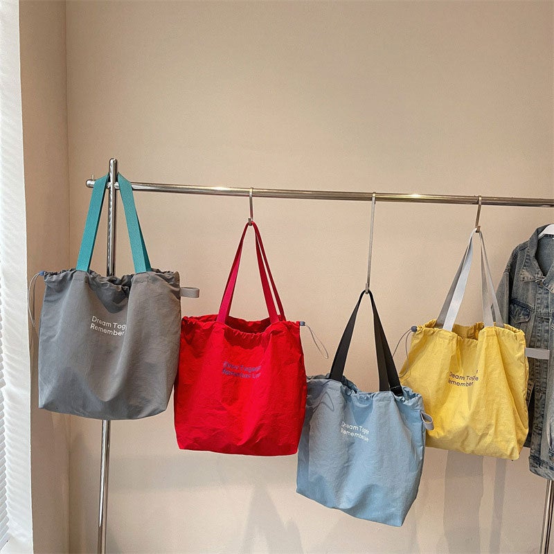New Fresh Style Versatile Student Shoulder Tote Bag With Large Capacity, Fashionable And Lightweight - Image 3