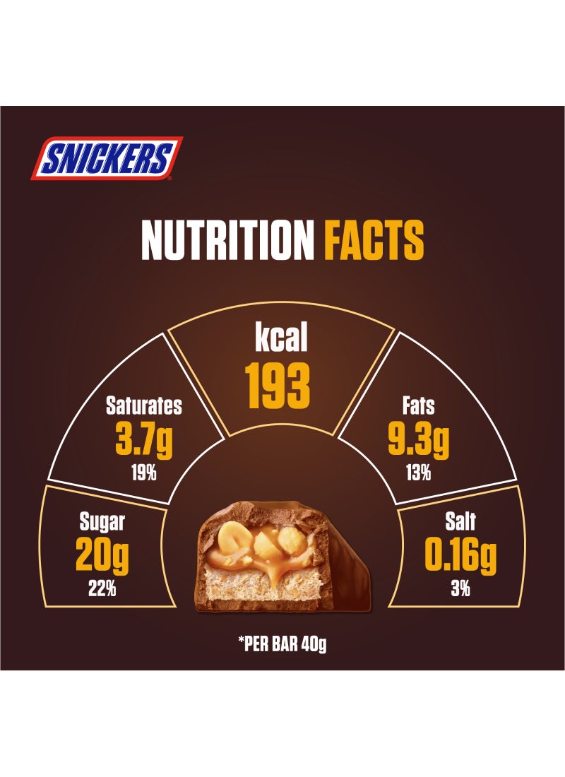 Snickers عبوة متعددة من ألواح الشوكولاتة - Image 2