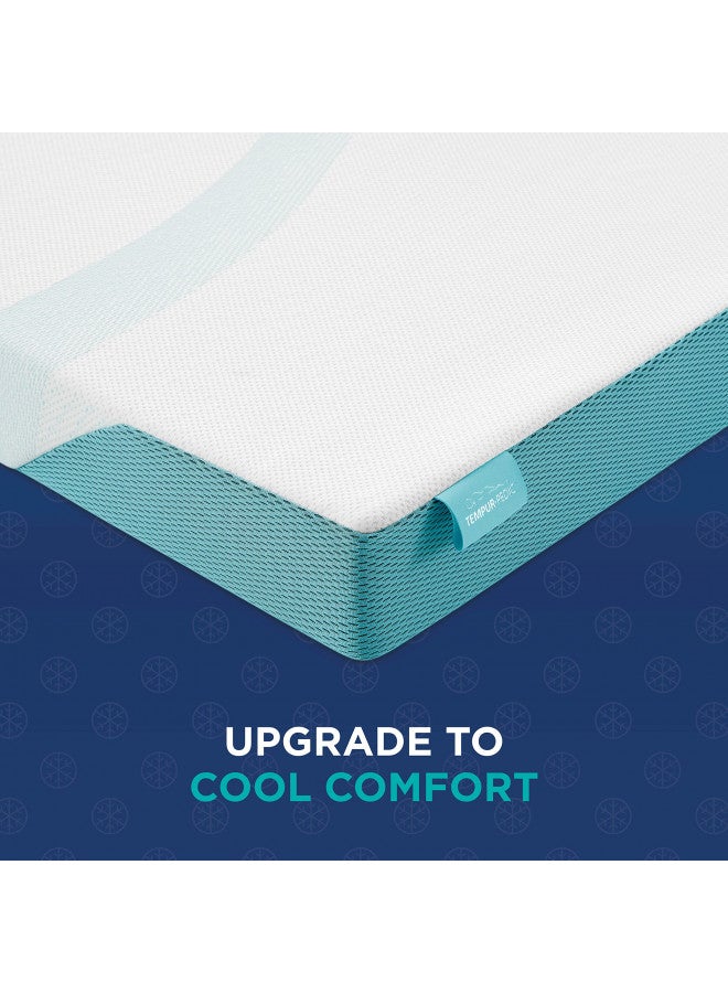 Tempur-Pedic TEMPUR-Adapt + Cooling 3-Inch Queen Mattress Topper Medium Luxury Premium Foam, Washable Cover, Medium Cooling Topper,White - Image 5