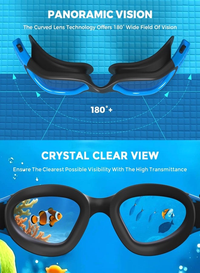 OMID Kids Swim Goggles, P2mini Lite Clear Lens Anti-Fog UV Protection Comfortable Swimming Goggles for kids Age 6-14 - Image 5