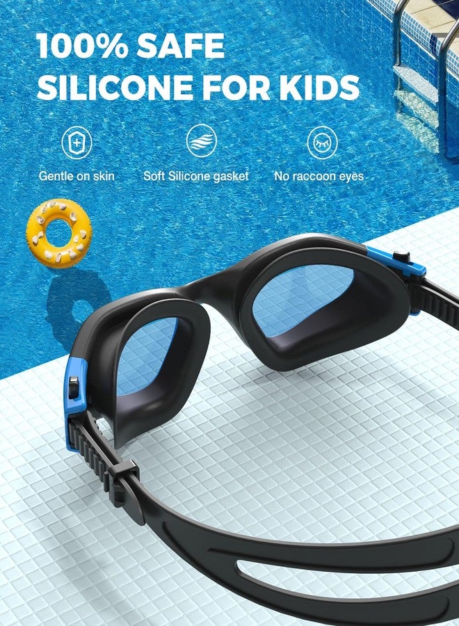 OMID Kids Swim Goggles, P2mini Lite Clear Lens Anti-Fog UV Protection Comfortable Swimming Goggles for kids Age 6-14 - Image 3