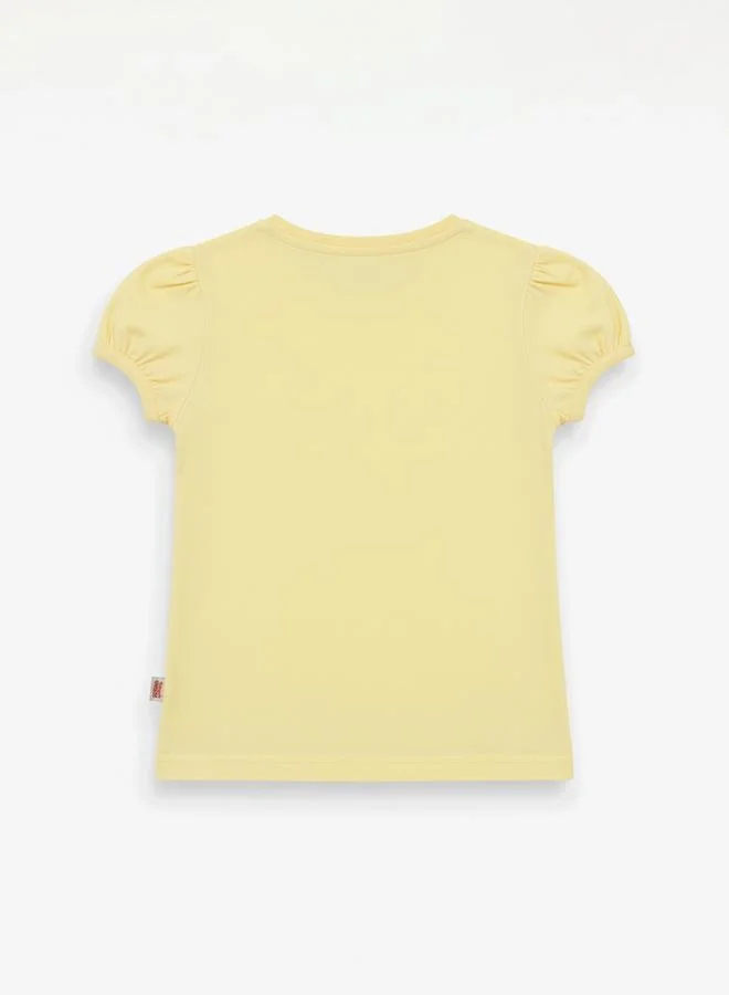 Tom And Jerry Graphic Print Round Neck Fashion T-shirt