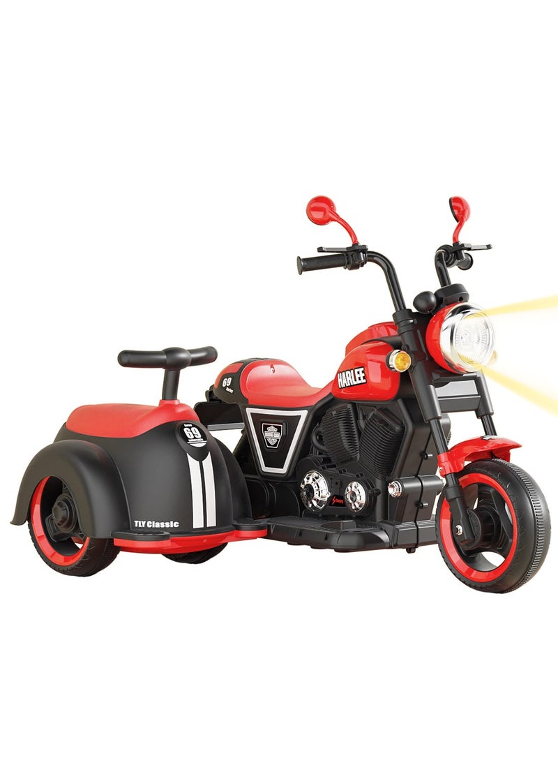 Electric Motorcycle for Kids, 6V Battery Powered with Dual Drive, Children's Electric Car with LED Lights and Music, with Headlight and Storage for Kids 3+ Years Boys and Girls - pzsku/ZF79FBABD4DA4567C4E83Z/45/_/1738744727/04a9dd87-9add-47b5-84c6-3f3edb6439e0