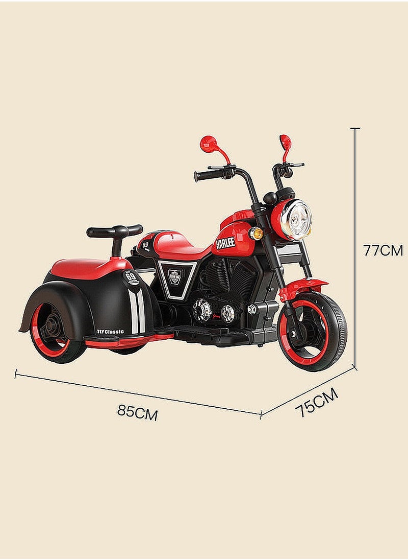 Electric Motorcycle for Kids, 6V Battery Powered with Dual Drive, Children's Electric Car with LED Lights and Music, with Headlight and Storage for Kids 3+ Years Boys and Girls - pzsku/ZF79FBABD4DA4567C4E83Z/45/_/1738745090/24acabc2-4862-40fb-82a6-7451e072d7e8