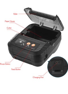 GOOJPRT Portable Mini Wireless 80mm BT Thermal Receipt Printer High Speed Bill Ticket Printing with USB Cable Rechargeable Battery Compatible with ESC/POS Instruction Set for Android & iOS & Windows  - Image 5