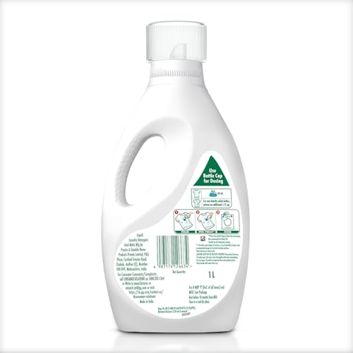 Ariel Liquid Detergent Front Load - 1L | Removes 7 day dried-in Stains in 1 wash inside Washing Machine | Now at Price of Powders | Amazing Fragrance | Protects Colours | Dissolves Faster - Image 3