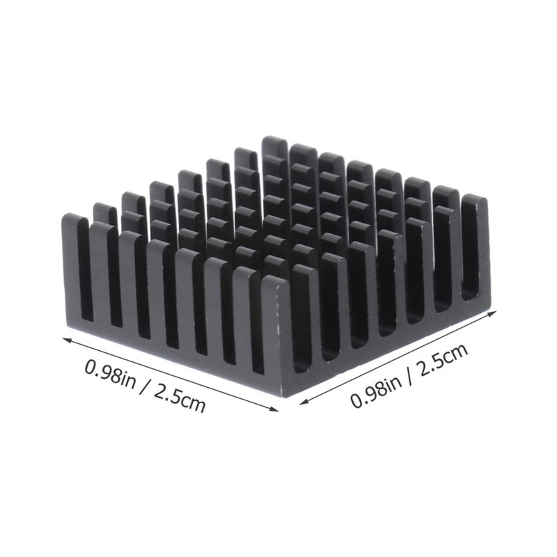 Aluminum Heat Sink 10pcs Cooler Fin for Diode Triode Sturdy Cooling - Image 3