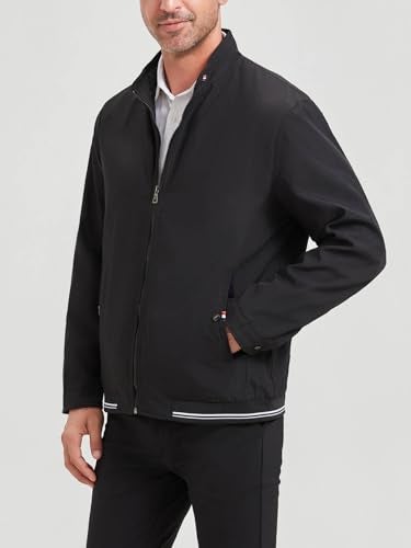 HaoMay Men's Business Casual Full Zip Lightweight Outwear Jackets(Black-S) - Image 4