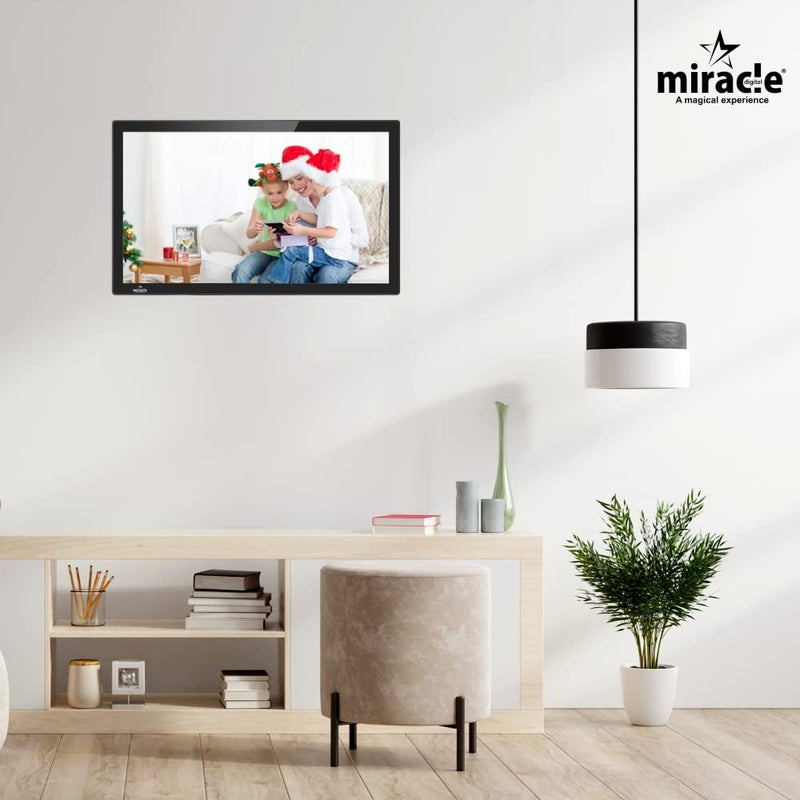 miracle digital 17 Inch HDMI Hi-def Digital Photo Frame,Reso 1280p*800p | Support SD Card,USB,Mini HDMI for Fast Transfer| Play Photos Slide Show,Video,Audio,Calendar | inBuilt 8GB Memory, 2GB RAM - Image 5