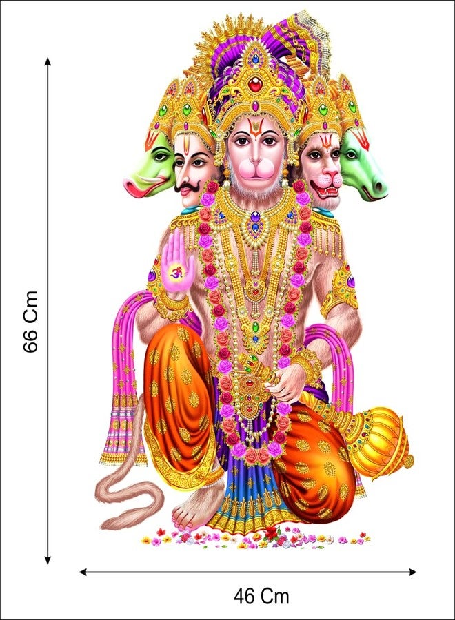 Techgifti ملصق حائط ديني متعدد الألوان من Techgifti (Techgifti_god desg_07) - Image 2