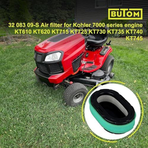 Butom XT1 Oil Change Kit Air Filter for Cub Cadet KH-32-883-09-S1 XT2 XT1 LT46 LT50 ZT1-54 ZT1-42 Kohler 7000 Series KT715-KT745 725CC Engines Replace 32-083-09-S - Image 2