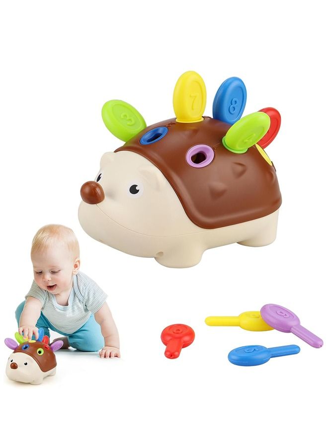 Toddlers Montessori Toys Educational Hedgehog Toys for 1 Year Old,Baby Preschooler Fine Motor Skills Learning Toys Gifts for 18 Month Age Over - Image 1
