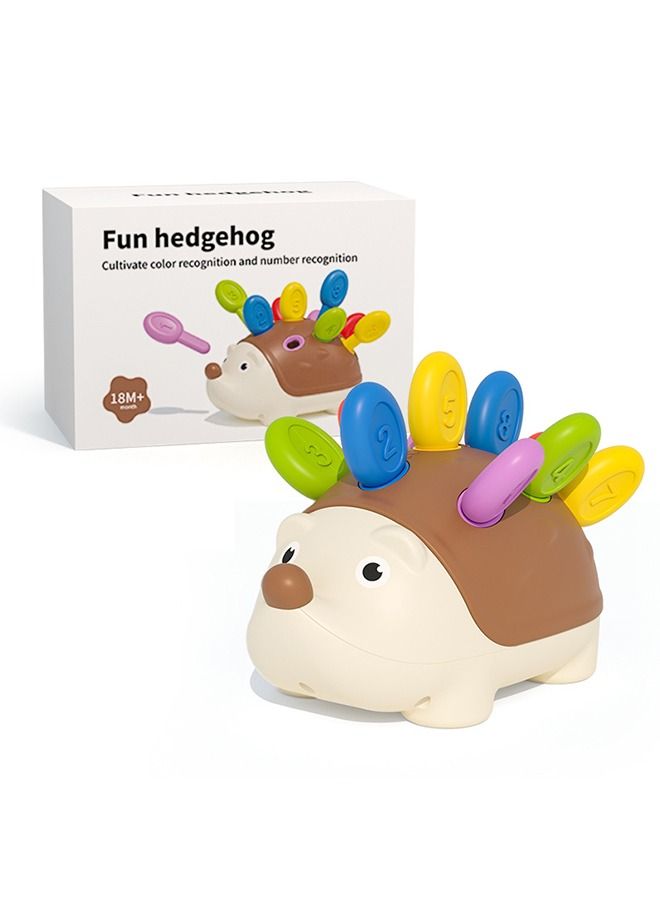 Toddlers Montessori Toys Educational Hedgehog Toys for 1 Year Old,Baby Preschooler Fine Motor Skills Learning Toys Gifts for 18 Month Age Over - Image 3