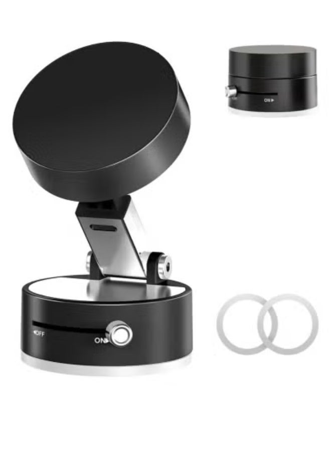 JAJEEK Vacuum Suction Magnetic Car Phone Holder for Dashboard, Windshield, or Table – Strong Universal Mount for Smartphones & Tablets – Adjustable Magnetic Stand with Powerful Grip – Ideal for Car, Truck, or Home Use - Image 4