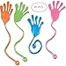 Tuko 100 PCS Sticky Hands Sticky Finger Kids Party Favor Sets Fun Toys Halloween Party Favors Wacky Fun Stretchy Sticky Hands Party Favors Birthday Parties Toys for Sensory Kids - Image 4