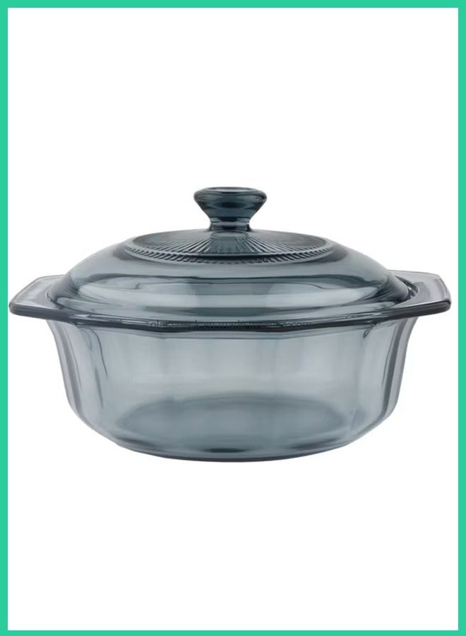 A&A Houseware 20cm Glass Cooking Pot with Transparent Lid – Induction Safe, Heat Resistant, Non-Toxic Borosilicate Cookware for Gas, Electric & Ceramic Stoves - Image 3