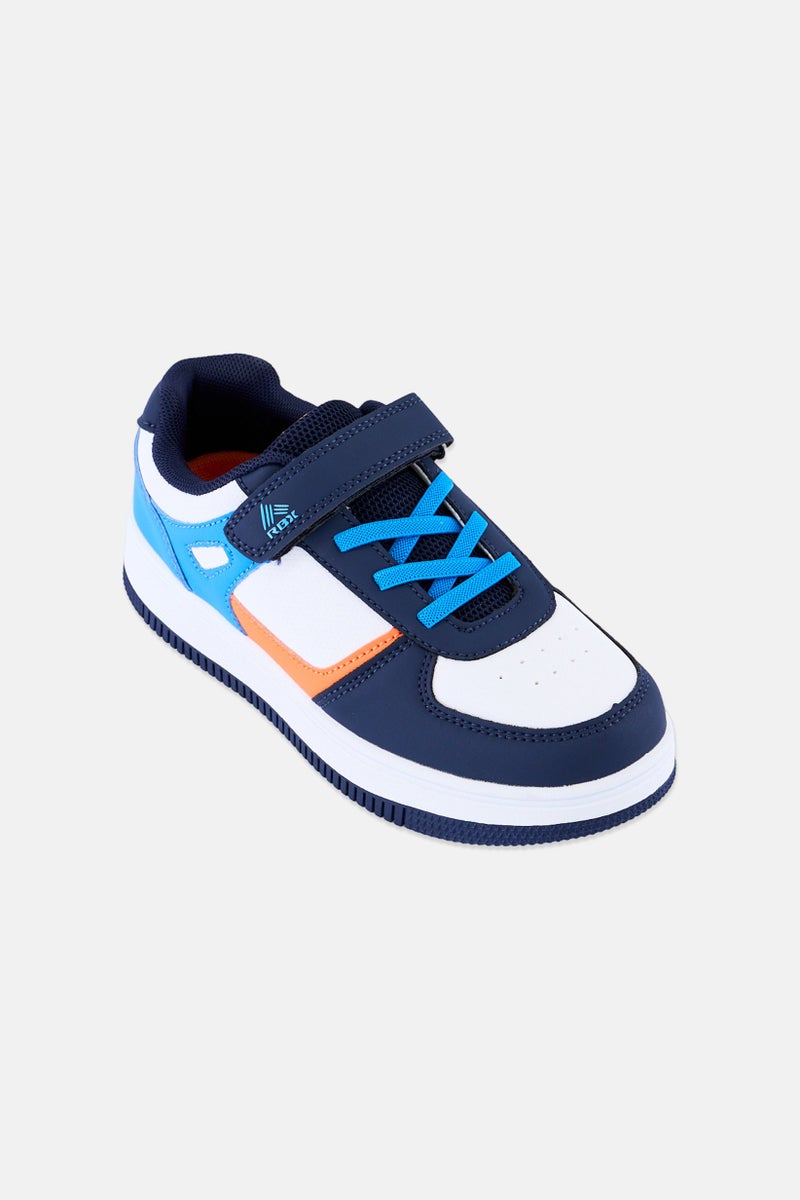 RBX Kids Boy Velcro Outdoor Shoes, Multicolor - Image 1