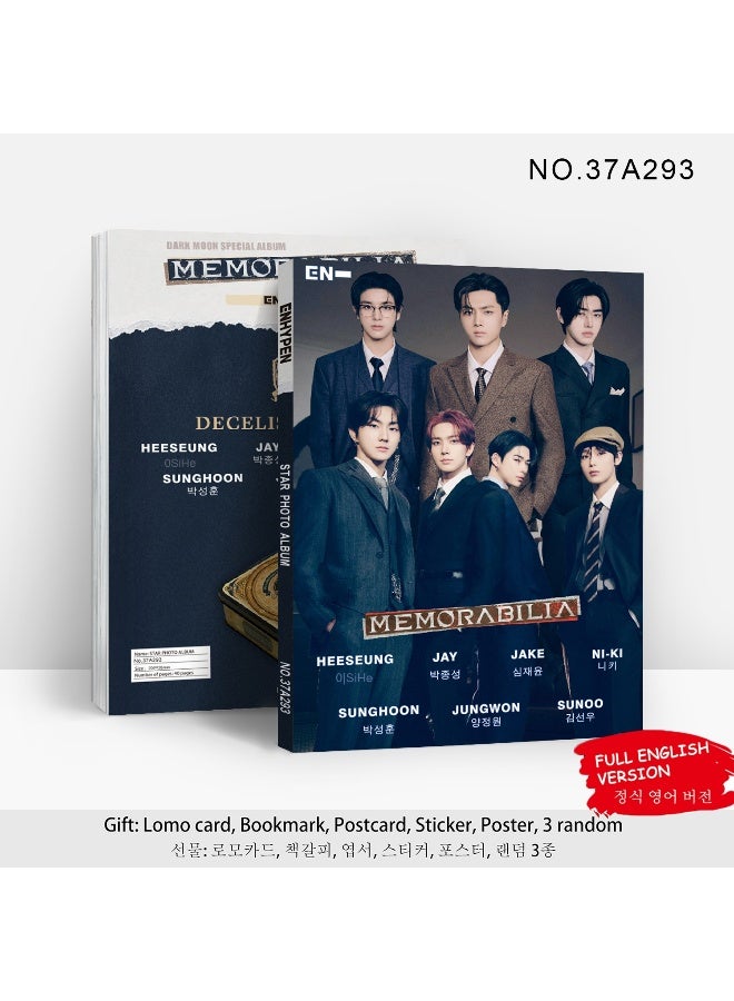 Generic En Boy Group Special Album Memorabilia Peripheral Album Collection Photo Card - Image 2