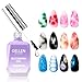 GELLEN Blooming Gel for Nails 18ml Clear Blooming Gel Nail Polish for Nail Art Easy to Design Marble Watercolor Gradient For Nails Cure with U V Led Lamp Nontoxic Long Wear FadeResistant - Image 2