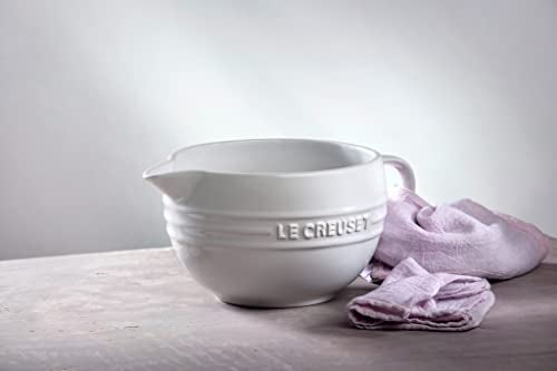 Le Creuset Stoneware Signature Batter Bowl, 2 qt., Marseille - Image 5