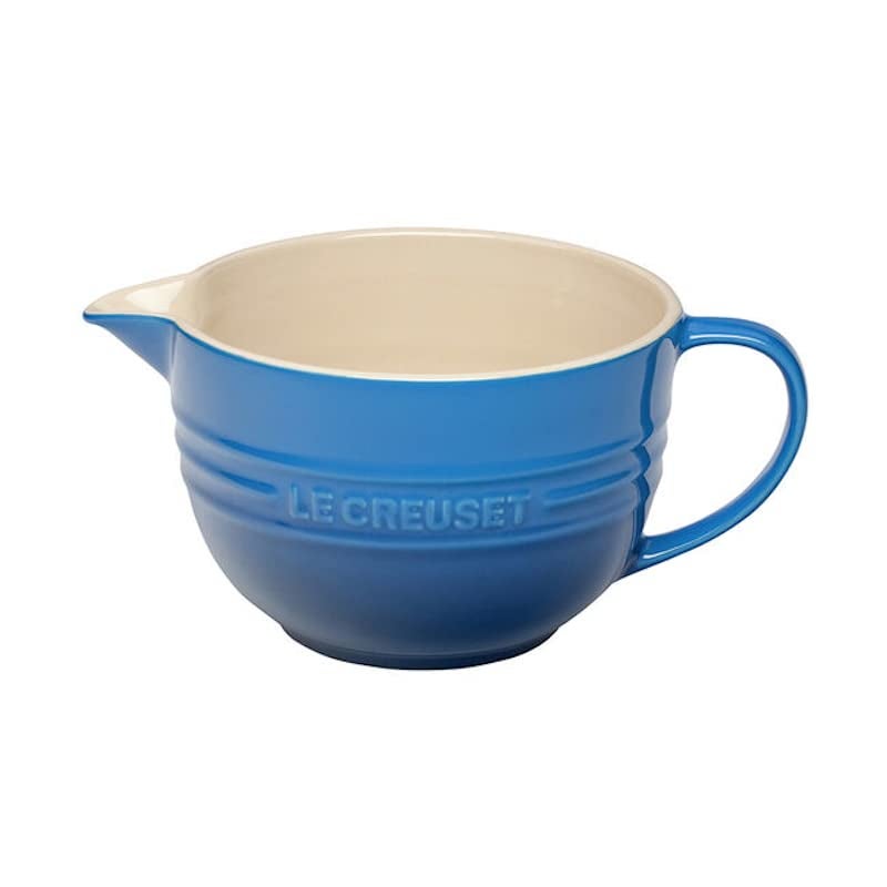 Le Creuset Stoneware Signature Batter Bowl, 2 qt., Marseille - Image 4