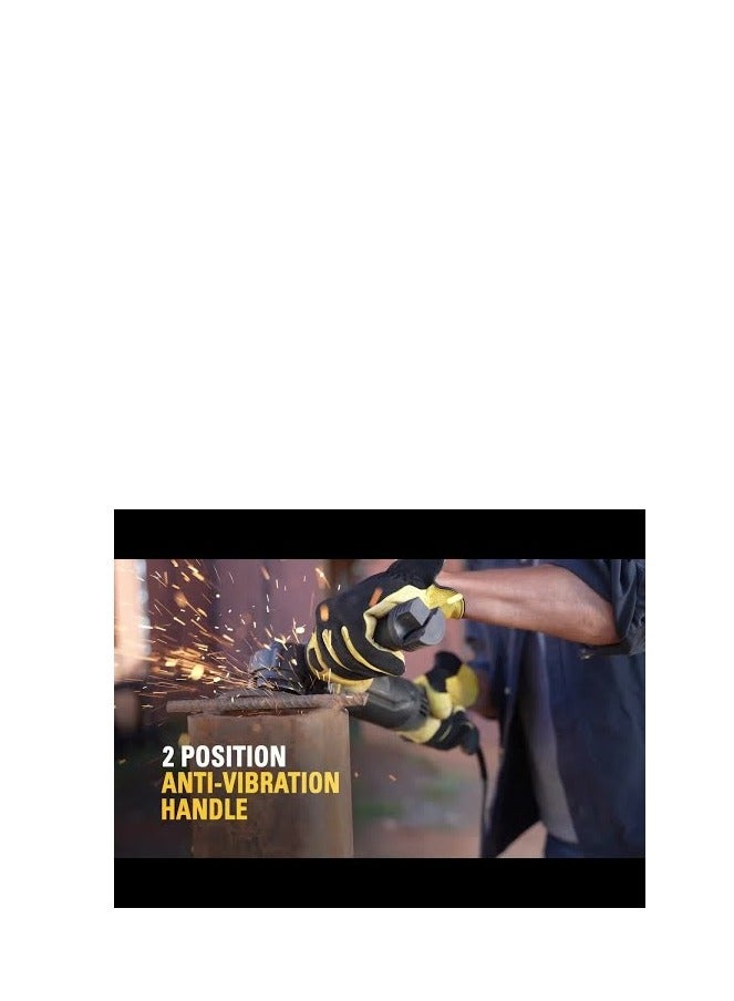 CATERPILLAR Electric Angle Grinder 4" 750 Watts CAT DX372 - Image 3