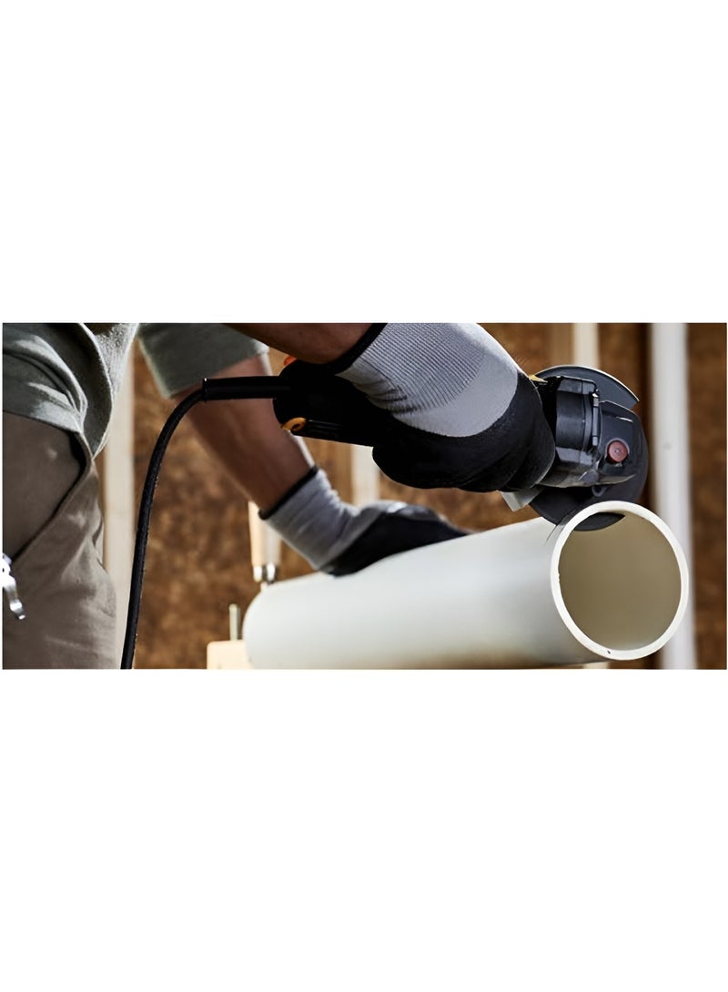 كاتربلر صاروخ كهربائي زاوية CAT DX372 – 750 واط | 4 بوصة (100 مم) جلاخة زاوية احترافية للقطع والصنفرة والتلميع | أداة صاروخ كهرباء للحديد والمعادن والبناء | Angle Grinder CAT DX372 - Image 5