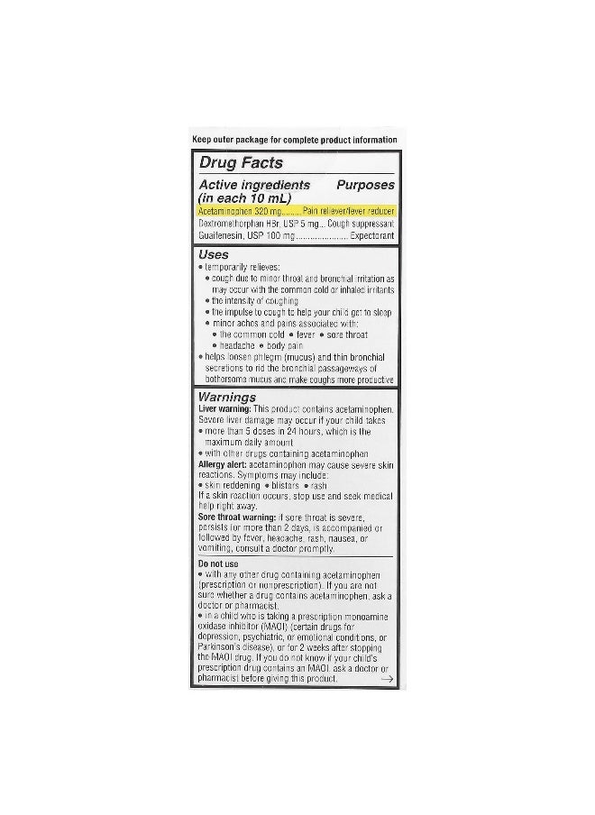 Genexa Genexa, Kids' Multi-Symptom Cold & Flu, Ages 4+, Organic Blueberry, 4 fl oz (118 ml)  - Image 2