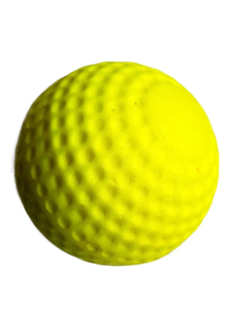 Generic PU Dimple Soft Tapeless Tennis Cricket Ball - Perfect for Indoor &Street Cricket