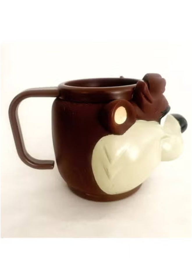 3D Hard Plastic Tasmanian Devil VTG 1994 Looney Tunes Kentucky Tumbler  - Image 2