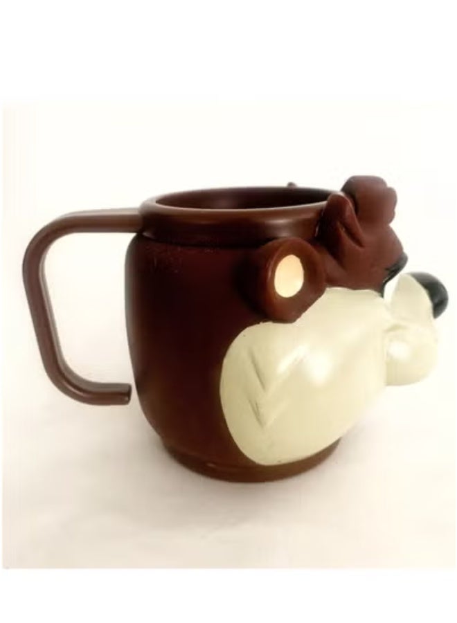 3D Hard Plastic Tasmanian Devil VTG 1994 Looney Tunes Kentucky Tumbler  - Image 4