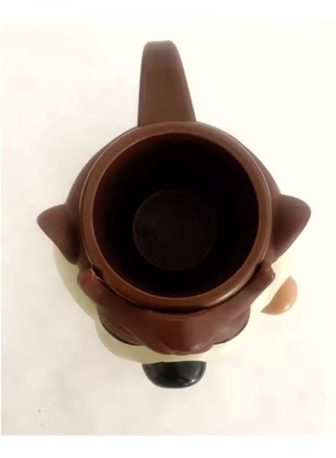 3D Hard Plastic Tasmanian Devil VTG 1994 Looney Tunes Kentucky Tumbler  - Image 3
