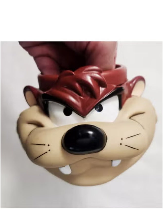 3D Hard Plastic Tasmanian Devil VTG 1994 Looney Tunes Kentucky Tumbler  - Image 5