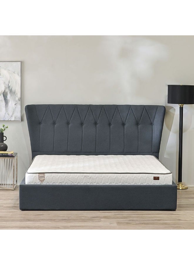 DANUBE HOME Natura Latex Medicated Foam Mattress Firm Feel King Bed Mattress Ortho Medical Spine Balance For Pressure Relief L200xW180 cm Thickness 22 cm - Image 4