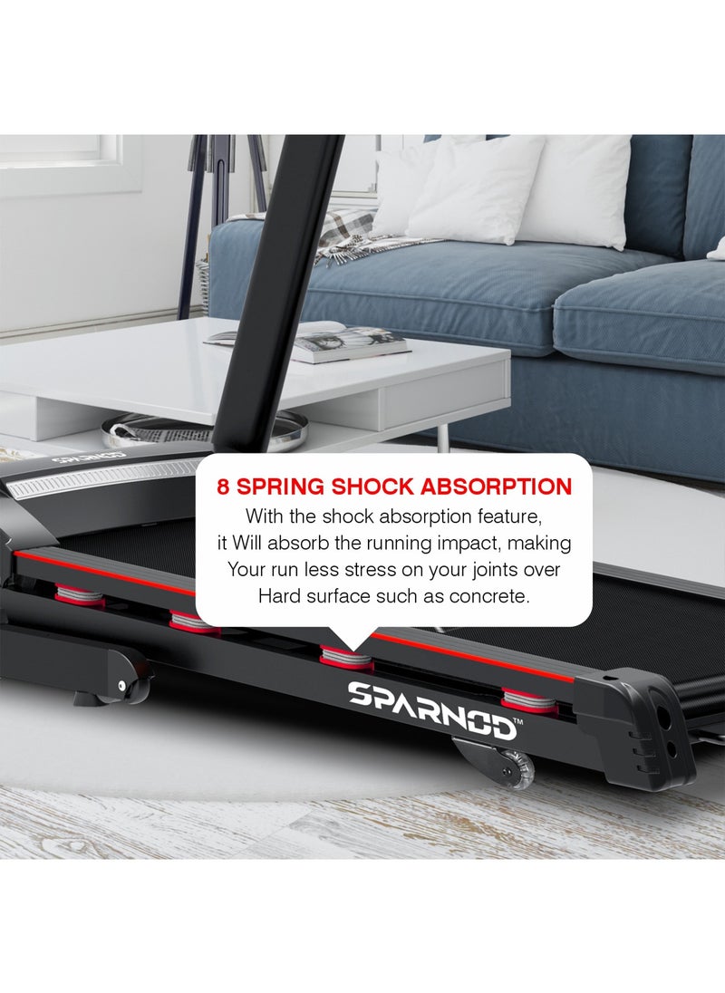 STH-3400 (4 HP Peak) Automatic Treadmill - Foldable Motorized Running Indoor Treadmill for Home Use with Shock Absorbtion and Incline Options - pzsku/ZF7A19F68B0FEEB7C1C80Z/45/_/1705053062/ef6867af-e439-478b-bfdb-9c5273bd17b3