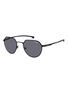 Carrera Men's Uv Protection Round Shape Alluminium Sunglasses Carduc 036/S Grey 46 - Lens Size: 45.7 Mm - Black  - Image 1