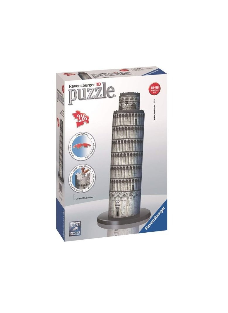 Ravensburger Ravensburger 3D Puzzle Italy Tower of Pisa - 216pcs - No:12557  - Image 1