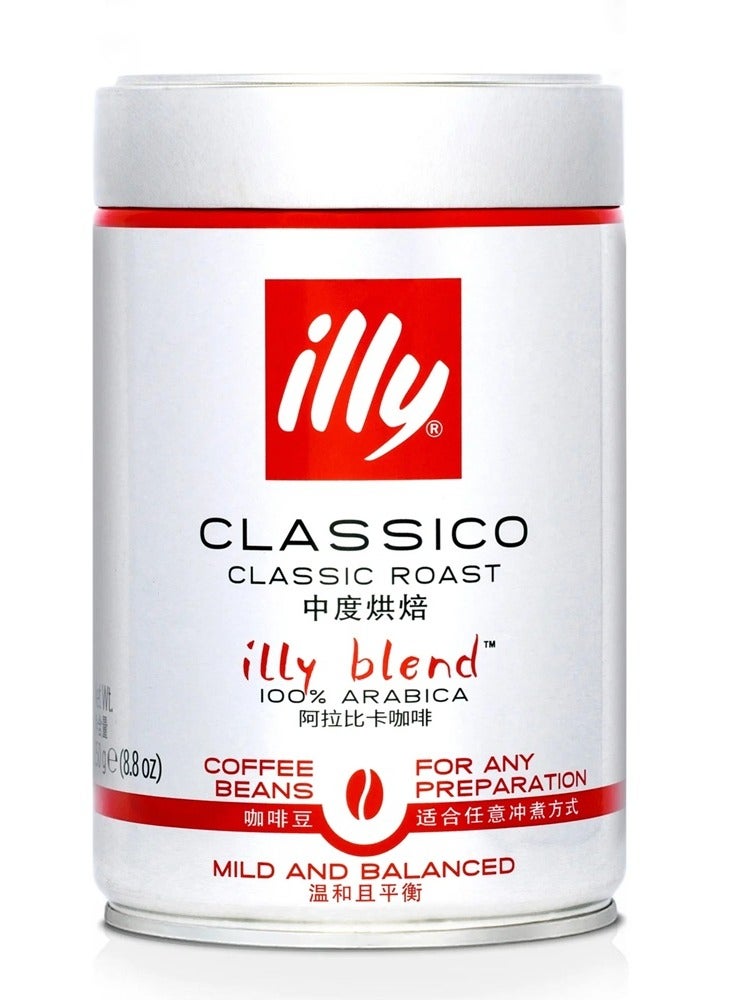 Illy Classic Roast Coffee Beans - 250g  - Image 1