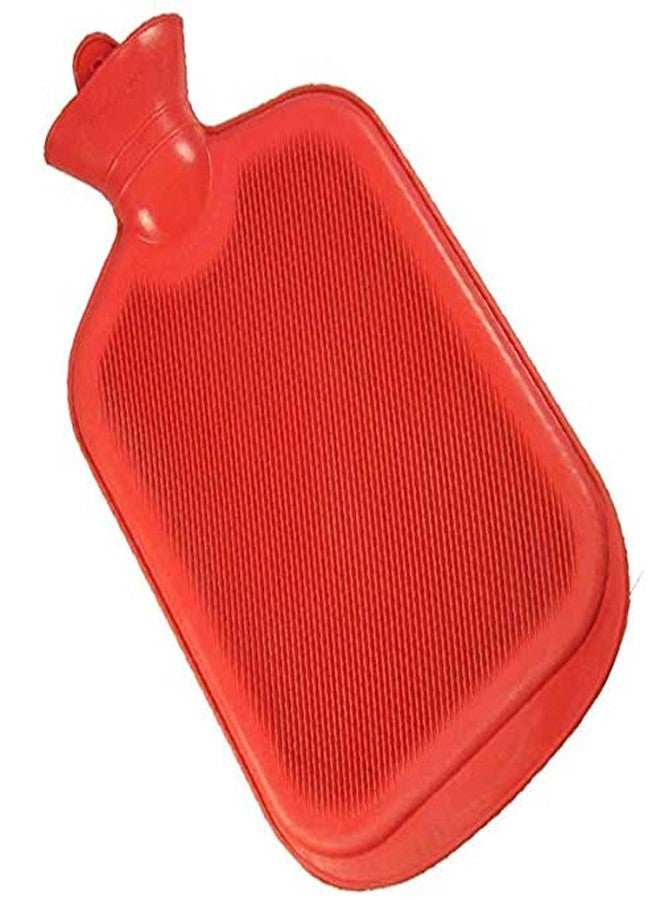 Alexvyan 2.0 Ltr (2000 ML) Premium Classic Non Toxic Natural Rubber Hot and Cold Water Filling Bottle/Bag - ISO 45001 Certified - For Winter and Summer (Color may vary) - Image 2