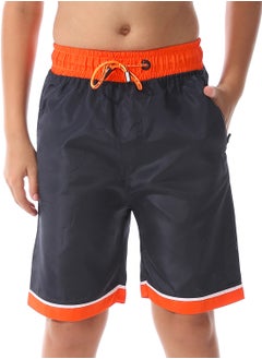 Boys Swim Short With Multi Design