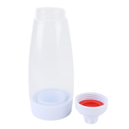 Nurnesy Effortless Pancake Batter Dispenser 1000ML Squeeze Shaker with Mixing Ball Wire Whisk No Lump Non Stick Ideal for Crepes Waffles Baking - Image 1