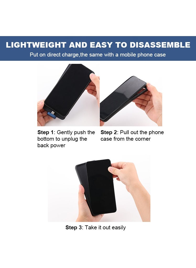 External Battery Case For Samsung Galaxy A50, A50S, A30S